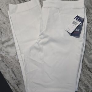 Chaps Classic White Pants NWT